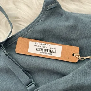 Skims Cotton Jersey Scoop Bralette Kyanite Size 3X thumbnail 7