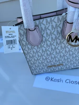 Michael Kors Mercer XS Shopper Xbody | Crossbody Bag |Purse -Powder Blush thumbnail 8