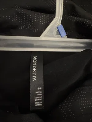NWT Mondetta Black Athletic Quarter Zip thumbnail 3