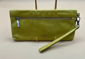 Hobo A Very Beautiful Yellow Leather Clutch Wristlet Handag thumbnail 2