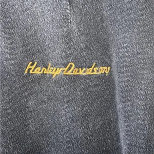 Harley-Davidson Black High Rise Jeans Classic Style Size 8 thumbnail 7
