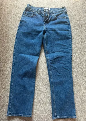 Abercrombie 90s straight mid rise thumbnail 1