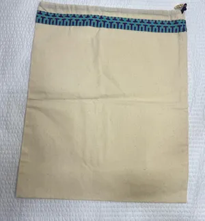 Tory Burch Gold Logo with Blue and Purple Design thumbnail 1