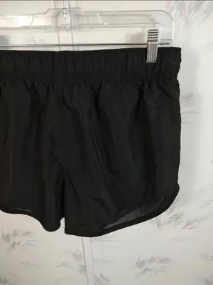 Athletic Works Black High Waisted Shorts L thumbnail 7