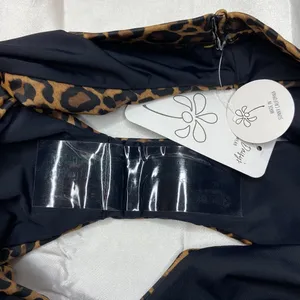 Dippin' Daisy's Women’s Animal Print Ultra High Waist Bikini Bottoms Size Medium thumbnail 9