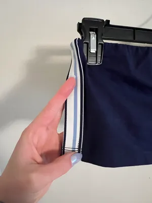 Aerie Navy Crop Top thumbnail 2