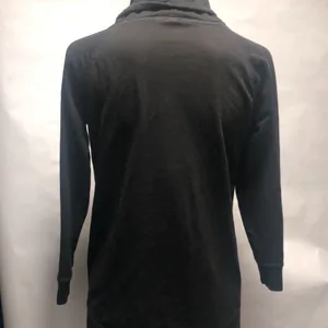 Gap black cowl neck pullover sweatshirt thumbnail 4