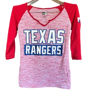 Texas Rangers T Shirt Sz‎ XS thumbnail 1