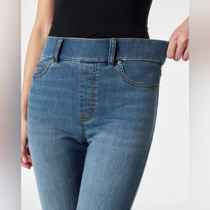 SPANX SPANXshape EveryWear Pull‎ On Flare Jeans Vintage Indigo Size Large thumbnail 7