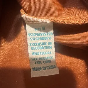 90s cami Rockin‎ C size s Orange thumbnail 3