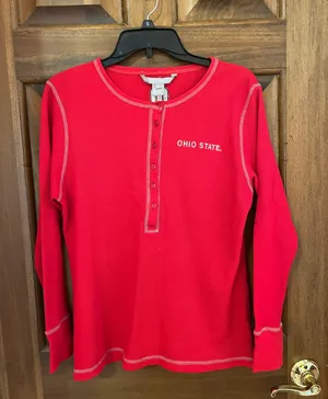 Ohio State University The PJ Pajama Long Sleeve Top thumbnail 1