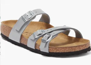 Birkenstock Franca Birko-Flor, Alloy thumbnail 1