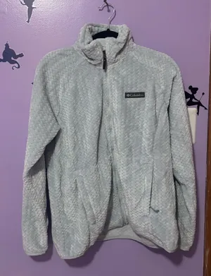 Columbia Light blue  Plush Full-Zip Fleece Jacket thumbnail 1