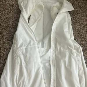 Lululemon Athletica White Vest Jacket thumbnail 1