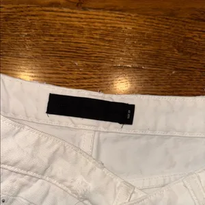 Alexandra wang denim white distressed jean pant 29 cult thumbnail 7