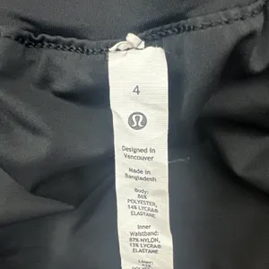 Lululemon Track That Shorts High Rise 3" Black Athletic Athleisure Women's 4 thumbnail 5