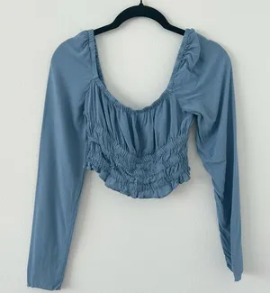 Urban Outfitters Bouquet Square-Neck Smocked Top thumbnail 1
