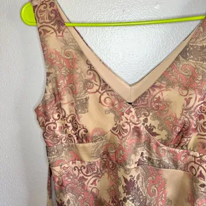[New York and Company] Vintage Ruffle Hem Midi Dress- Size 8 thumbnail 8