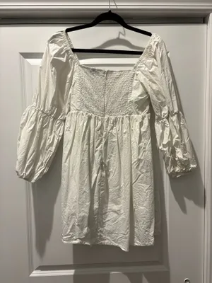 Princess Polly Mini Dress White thumbnail 4