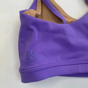 BUFF BUNNY Airbrush Laser Sports Bra in Party Purple Size S Buffbunny Collection thumbnail 11