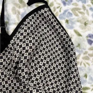 Michael Kors Black & White Pajama Set thumbnail 4