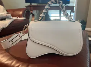 BCBG Generation crème crossbody purse White thumbnail 1