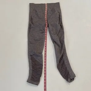 Prozis Seamless Leggings Size L Gray High Waist Sculpting Gym Activewear thumbnail 6