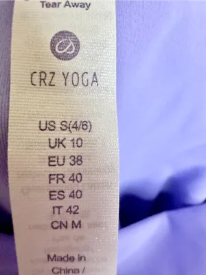 CRZ Yoga Lilac High Rise Leggings S 25” NWOT thumbnail 9