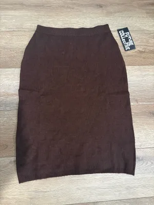 Future Collective Brown Midi Skirt Size XS thumbnail 2