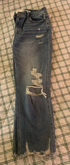 Vervet Flying Monkey Distressed Jeans thumbnail 1