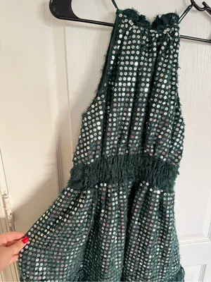 Anthropologie Somerset Shine Mini Halter Dress thumbnail 7