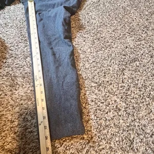 Loft Skinny Dress Pants Womens 10 Charcoal‎ Gray Textured Cotton Blend Workwear thumbnail 7