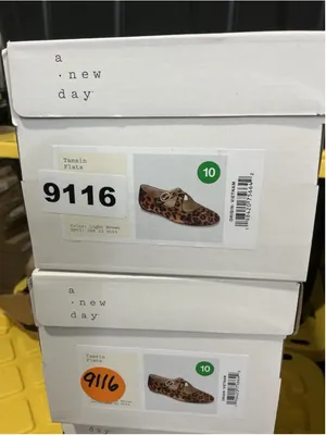 Womans New In Box A New Day Tamsin Leopard Print Mary Jane Flats 10 thumbnail 6