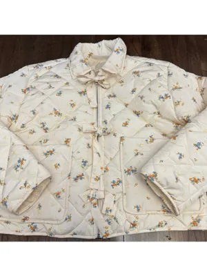 No Boundaries Quilted Bow Jacket Size Large thumbnail 9