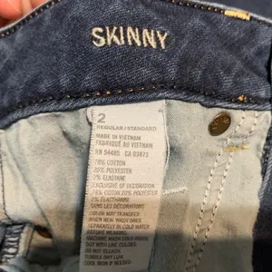 American Eagle Dark Wash Skinny Jeans 2 thumbnail 8