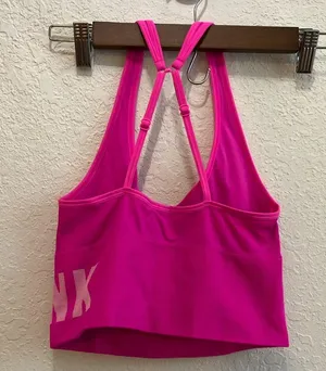 PINK Victoria's Secret Pink Racerback Adjustable Sports Bra Size Small thumbnail 8