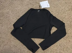 Gym Shark Vital Seamless Longsleeve Crop Top thumbnail 4