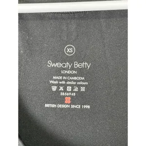 Sweaty Betty Black Sleeveless Athletic Jumpsuit Racerback Tapered Leg Women’s XS thumbnail 5