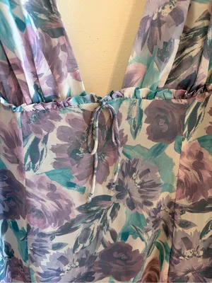 NWT For Love and Lemons Shelly Midi Dress Size L thumbnail 4