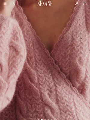 Sezane Odalie Sweater in Petal Pink size XS NEW thumbnail 2