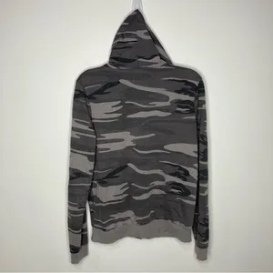 Others Follow‎ gray camouflage full zip jacket size medium thumbnail 4