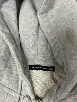 Brandy Melville Cropped Zip Up thumbnail 2