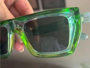 Authentic Gucci 51mm Emerald Green Acetate Sunglasses UNISEX thumbnail 4