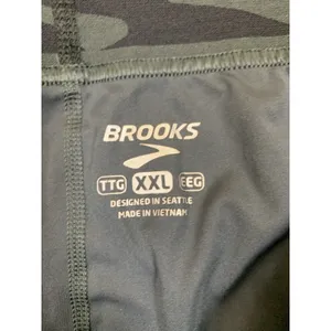 Brooks Gray Compression Capri Running Leggings‎ XXL thumbnail 3