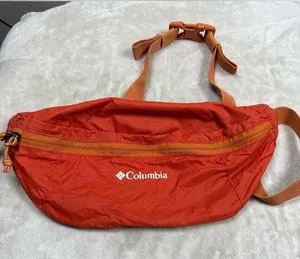 Columbia Orange packable Travel Waist Pack SZ:one thumbnail 1