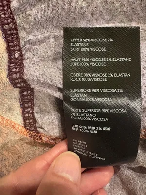 Anthropologie Colima maxi dress snakeskin print burnt orange purple tiered S thumbnail 7