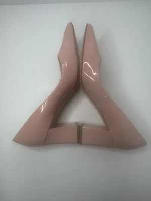 Marc Fisher Mizlas Nude Patent Leather Pumps Women's Size 8M thumbnail 5