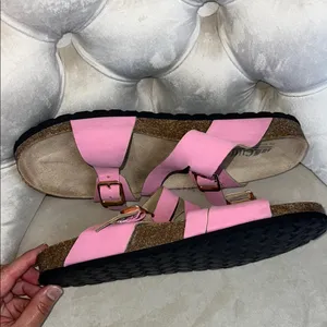Cliffs by WHITE MOUNTAIN Pink Double Buckle Sandals Size 9M‎ thumbnail 7