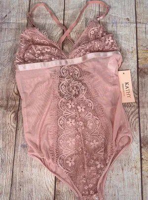 Kathy Medium/Large Lingerie Bodysuit NWT thumbnail 1