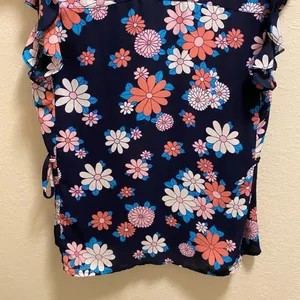 ModCloth Energetic Effort Floral Button-Up Blouse Size M thumbnail 10